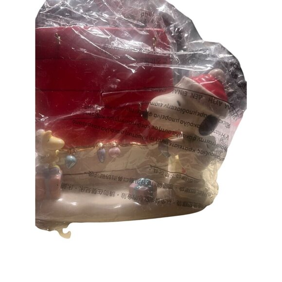 Lenox Snoopy's Christmas Decorations Porcelain Figurine With Gift Box NWB - Picture 4 of 9